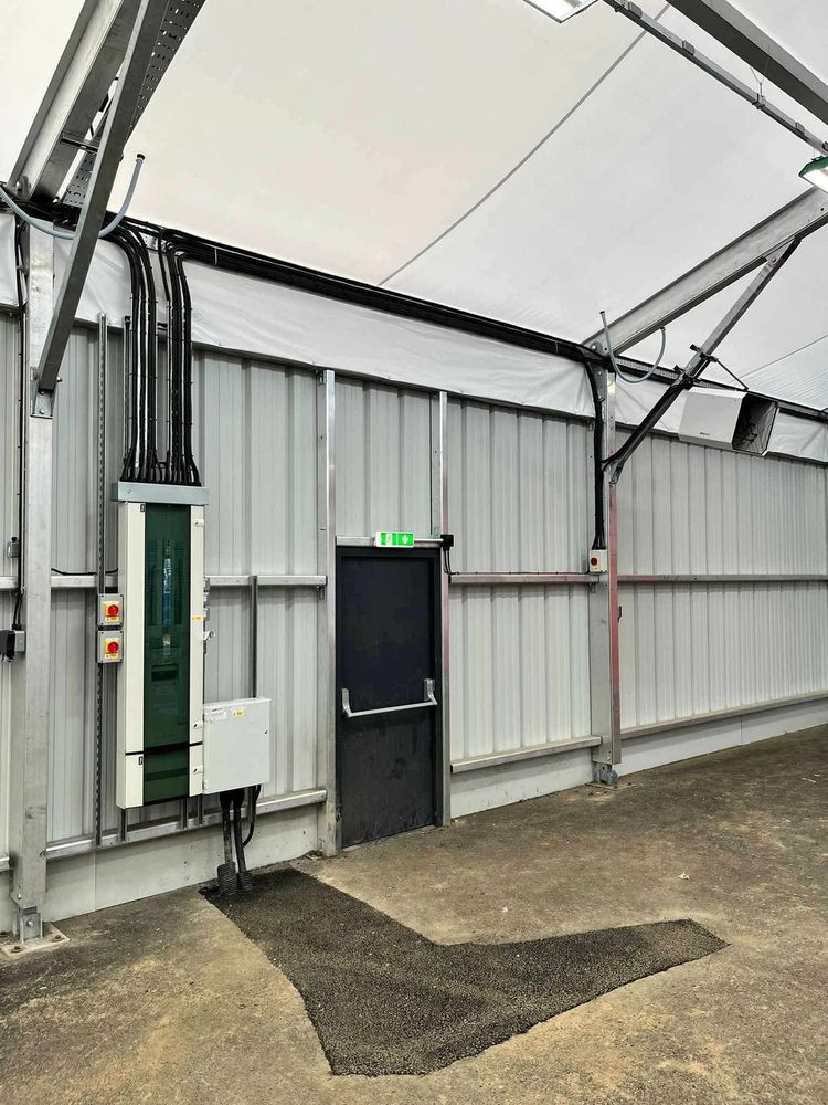 Panel, containment and emergency lighting